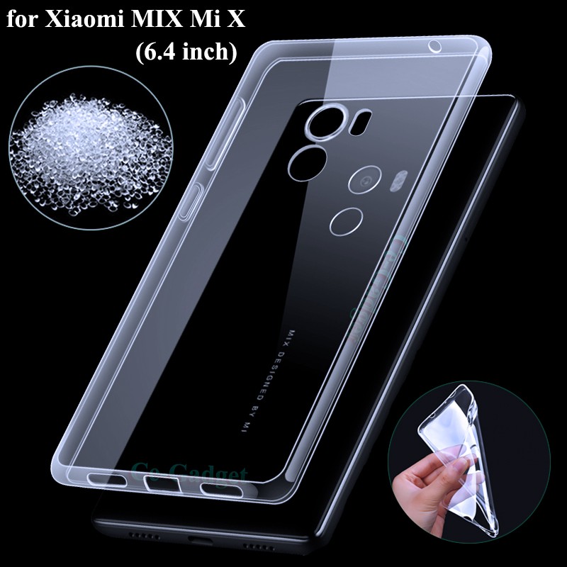 Xiaomi Mi Mix Carcasa tpu Silicona transparente | zettastore.cl