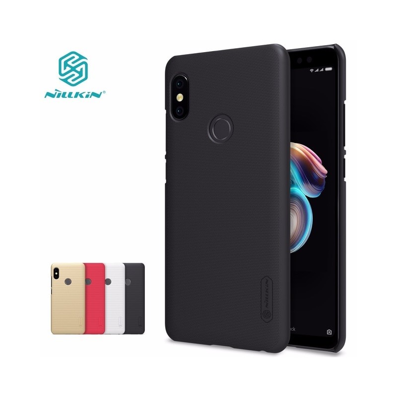 Xiaomi Redmi note 5 carcasa Nillkin frosted shield | zettastore.cl