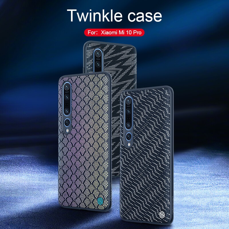 Xiaomi Mi 10 Pro Carcasa Nillkin Twinkle | zettastore.cl