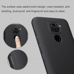 Xiaomi Redmi Note 9 carcasa Nillkin frosted shield | zettastore.cl