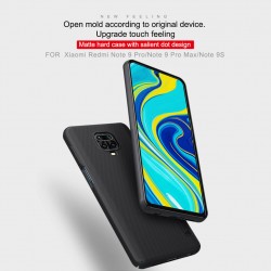 Xiaomi Redmi Note 9 Pro carcasa Nillkin frosted shield | zettastore.cl