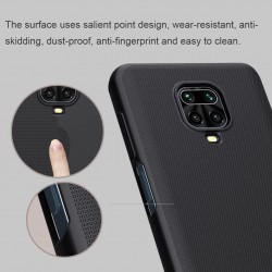 Xiaomi Redmi Note 9 Pro carcasa Nillkin frosted shield | zettastore.cl