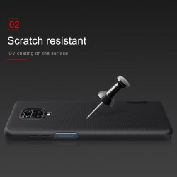 Xiaomi Redmi Note 9 Pro carcasa Nillkin frosted shield | zettastore.cl