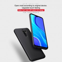 Xiaomi Redmi 9 Carcasa Nillkin frosted shield | zettastore.cl