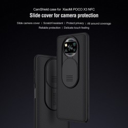 Xiaomi Poco X3 NFC Carcasa Nillkin CamShield | zettastore.cl