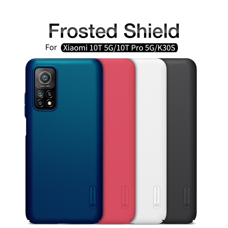 Xiaomi Mi 10T 5G / 10T Pro 5G / Redmi K30S Carcasa Nillkin frosted shield | zettastore.cl